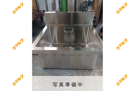 シンクトップ600×600  D=280  BG=150×60mm新品　ステンレス製(在庫リスト2 – 132)商品番号：4